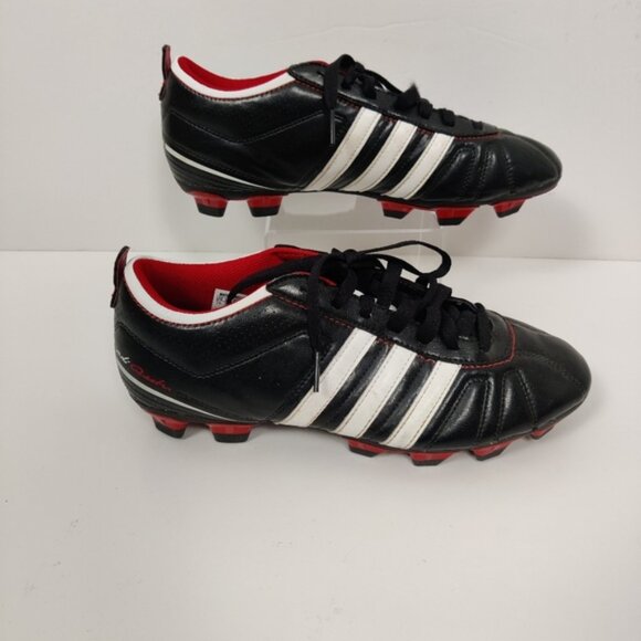 Adidas Black and White Soccer Cleats Men\'s 7.5 Athletic Sports Activewear main image 5